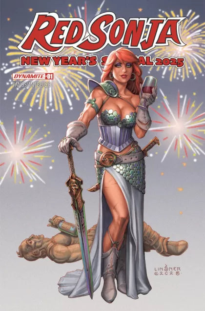 Red Sonja New Years Special 2025 #1A – Joseph Michael Linsner Regular