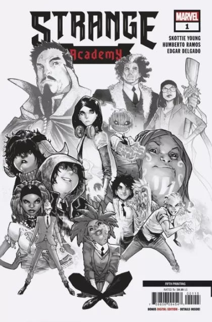 Strange Academy, Vol. 1 #1T – 5th Printing Humberto Ramos
