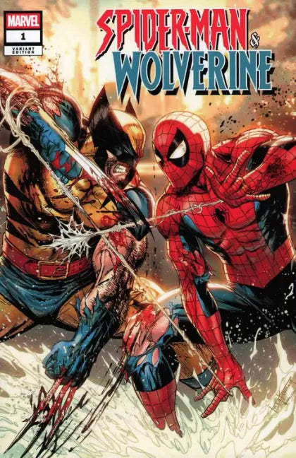 Spider-Man & Wolverine, Vol. 2 #1P – Tyler Kirkham Exclusive Variant