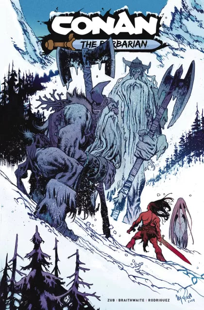 Conan the Barbarian (Titan Comics) Frozen Faith, Part II: The Daughter's Gaze 14E James Harren Variant
