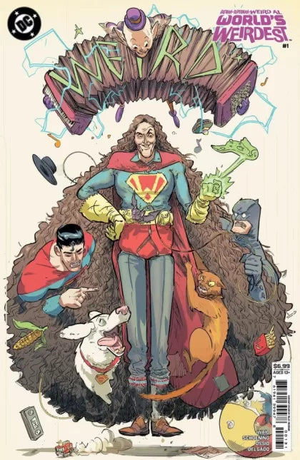 Batman / Superman: Weird Al World's Weirdest #1C – Riley Rossmo Variant