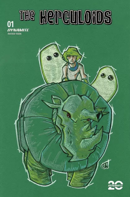 The Herculoids #1L – Craig Rousseau Incentive Variant (1:10)