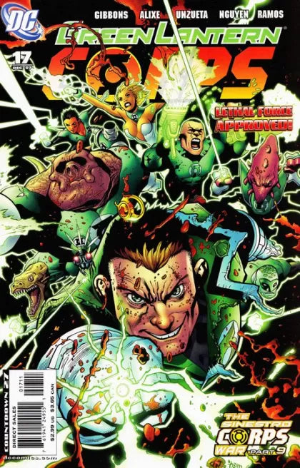 Green Lantern Corps, Vol. 1 The Sinestro Corps War - Part Nine: Endgame 17 Patrick Gleason Regular