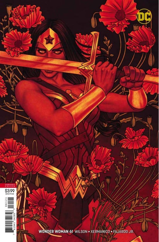 Wonder Woman, Vol. 5, The Just War, Part Four, 61B, Jenny Frison Variant