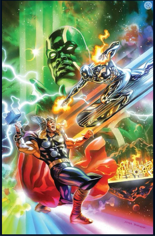 SILVER SURFER Ghost Light #5 Massafera Virgin Variant (2023)