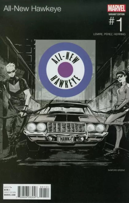 All-New Hawkeye, Vol. 2 The Bishop's Man, Part One 1E Sanford Greene Hip Hop Variant