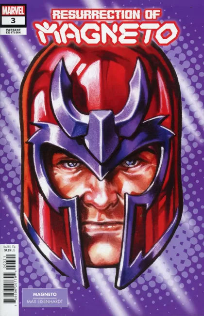 Resurrection of Magneto #3B – Mark Brooks Headshot Variant