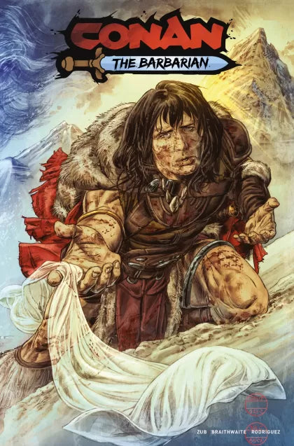 Conan the Barbarian (Titan Comics) Frozen Faith, Part IV: The Hidden World 16C Doug Braithwaite Variant