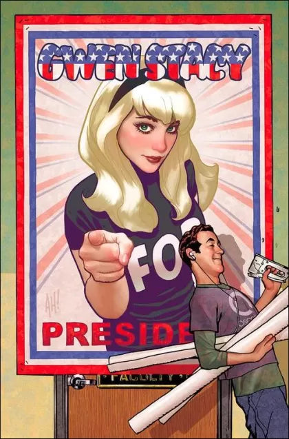 Gwen Stacy 2H Adam Hughes Exclusive Virgin Variant