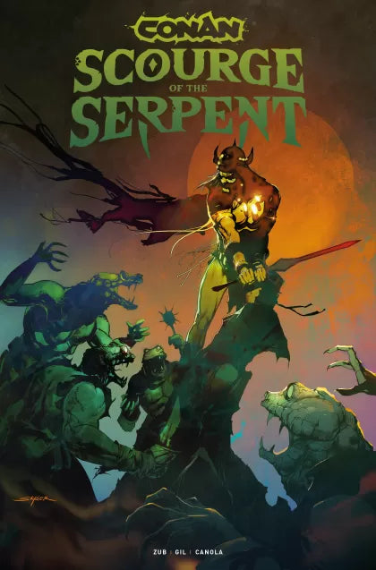 Conan The Barbarian: Scourge Of The Serpent Behind The Mask 3C Stuart Sayger Variant