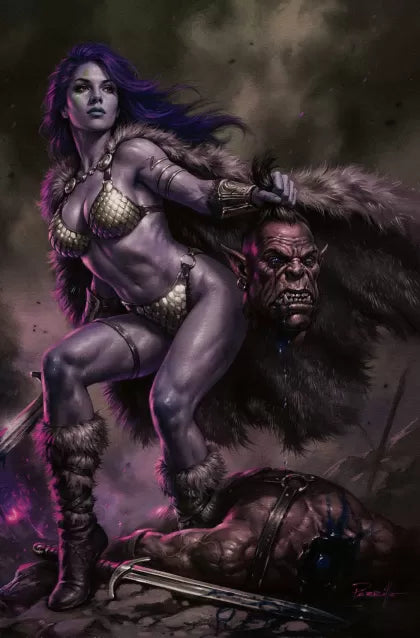 Red Sonja: She-Devil with a Sword #3N – Lucio Parrillo Ultraviolet Virgin Incentive Variant (1:7)
