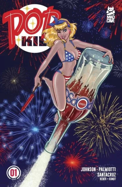 Pop Kill: Seasonal Flavors Edition #1AV – Seasonal Flavors Amanda Conner Fourth Of July Themed Variant