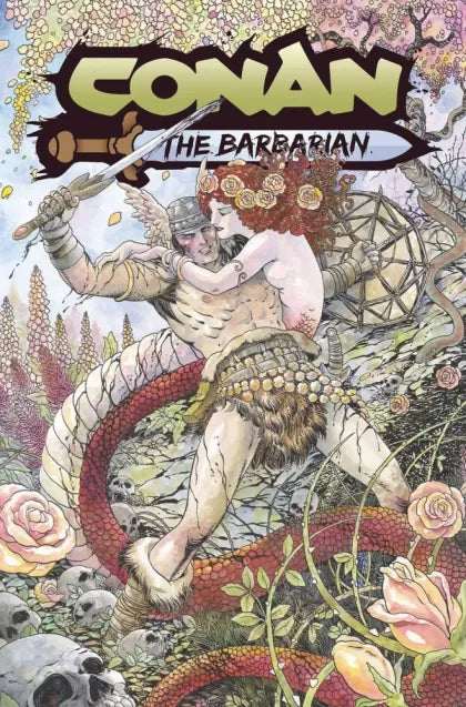 Conan the Barbarian (Titan Comics) Bound in Black Stone, Part I: Scourge of the Dead 1N SDCC Colleen Doran Variant