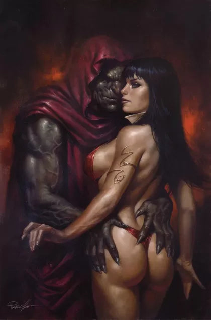 Vampirella, Vol. 8 (Dynamite) #5L – Lucio Parrillo Virgin Incentive Variant (1:20)