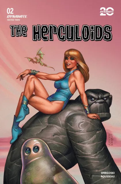 The Herculoids #2B – Joseph Michael Linsner Variant