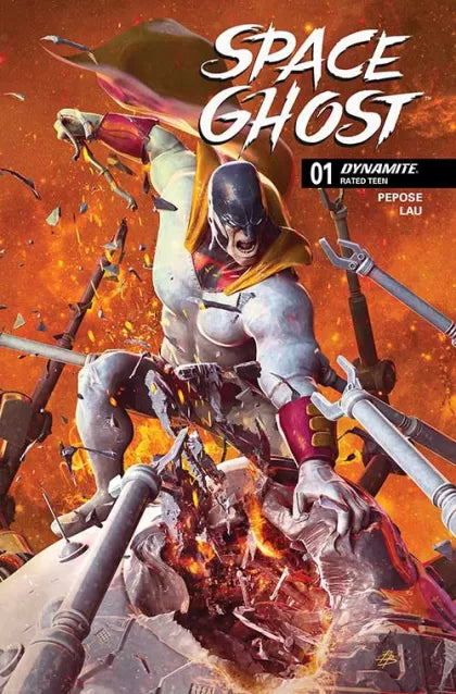 Space Ghost (Dynamite), Vol. 2 #1Z – Bjorn Barends FOC Foil Incentive Variant (1:10)