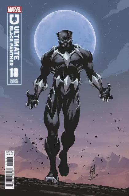 Ultimate Black Panther #18D – Stefano Caselli Incentive Variant (1:25)