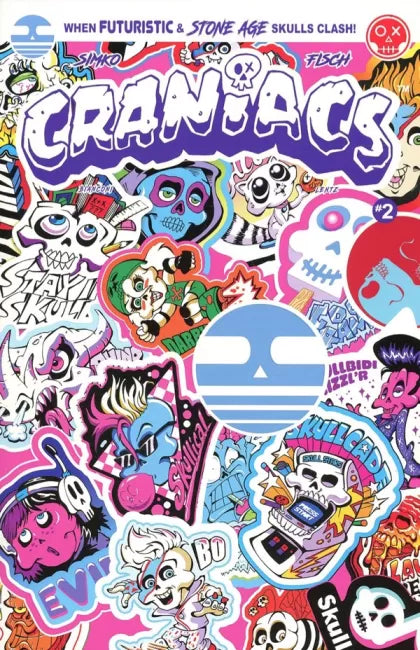 Craniacs 2D Joe Simko Glow In The Dark Variant