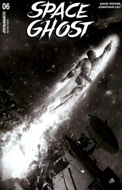 Space Ghost (Dynamite), Vol. 1 #6O – Björn Barends Incentive B&W Variant (1:5)