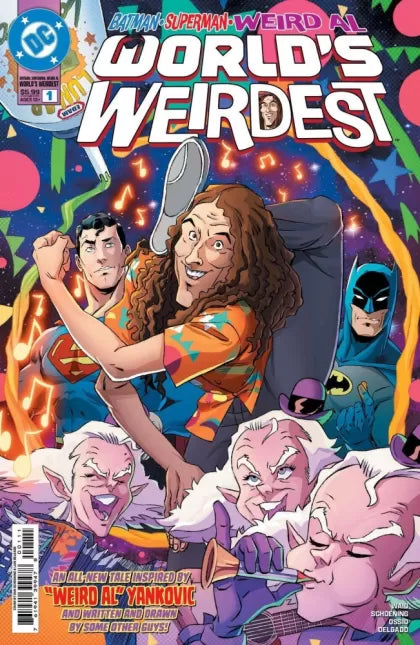 Batman / Superman: Weird Al World's Weirdest #1A – Dan Schoening Regular