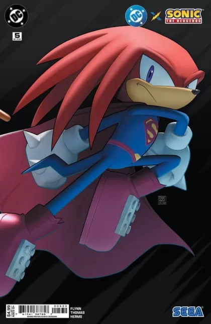 DC X Sonic The Hedgehog Chaos Crisis 5C 2nd Printing Min Ho Kim
