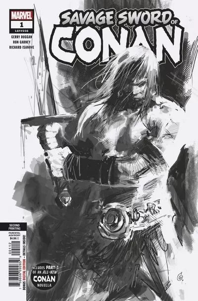 The Savage Sword of Conan, Vol. 2 #1J – 2nd Printing Ron Garney