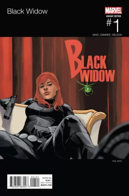 Black Widow, Vol. 7 Black Widow 1B Variant Phil Noto Marvel Hip-Hop Cover
