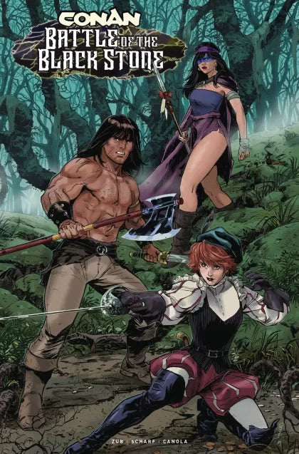 Conan the Barbarian: Battle of the Black Stone Part III: Quest into Darkness 3C Danica Brine Variant