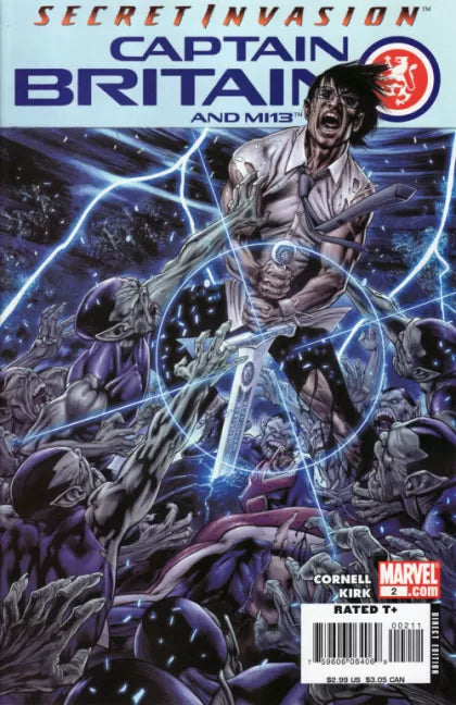 Captain Britain and MI:13 #2A – 1st Printing