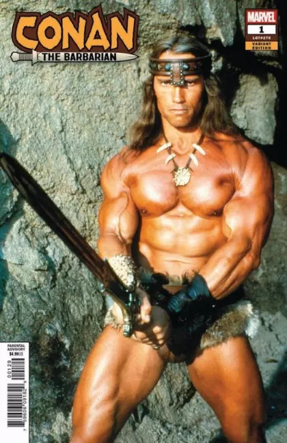 Conan the Barbarian, Vol. 3 The Life & Death of Conan / Black Starlight 1R Comicsketchart Exclusive Arnold Schwarzenegger Photo Variant