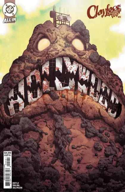 Clayface: Celebrity Dirt #2B – Mike Del Mundo Variant