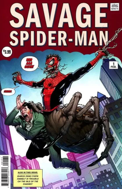 Savage Spider-Man #1G – Pere Perez Amazing Fantasy (1962) #15 Homage Cover