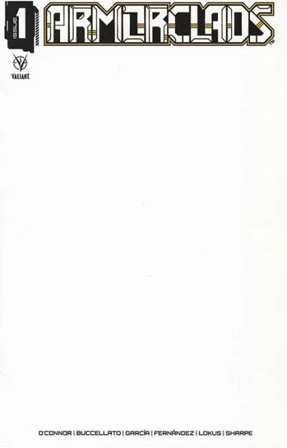 Armorclads #1F – Blank Cover