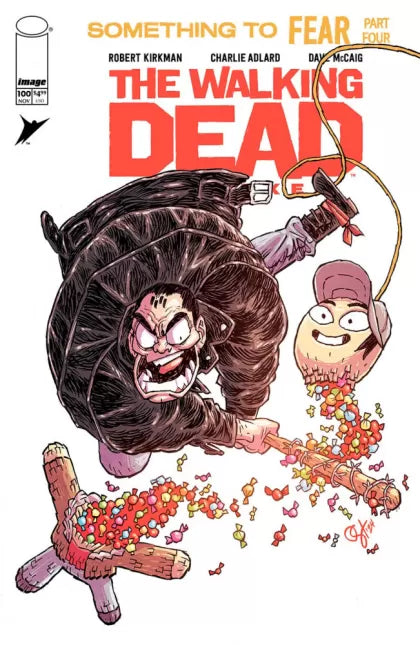 The Walking Dead Deluxe #100I – Derek Hunter Variant