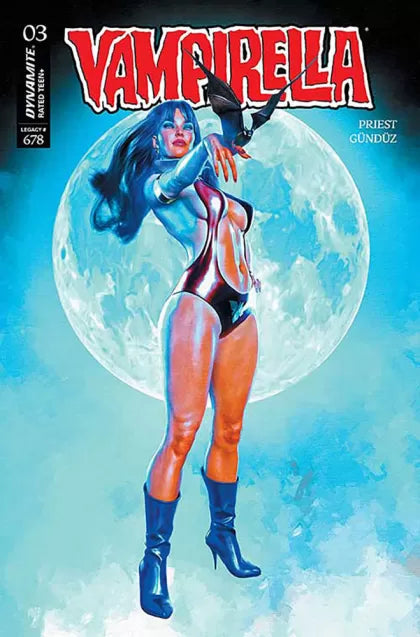 Vampirella, Vol. 8 #3W – Mark Spears Moon Foil Variant