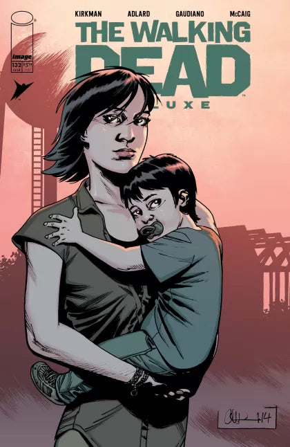 The Walking Dead Deluxe #132B – Charlie Adlard Variant