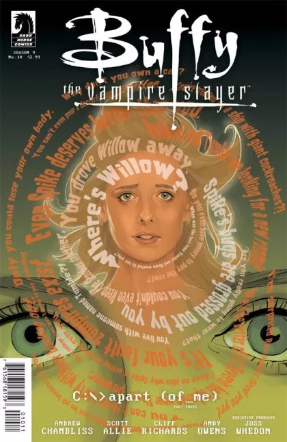 Buffy the Vampire Slayer: Season Nine Apart (of me), Part Three 10A Regular Cover