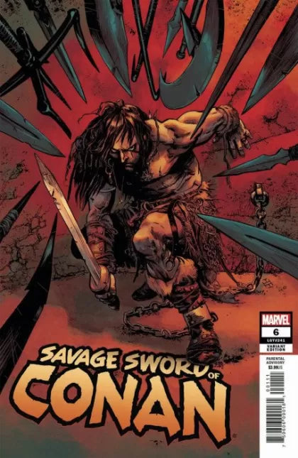 The Savage Sword of Conan, Vol. 2 #6B – Incentive Max Fiumara Variant Cover