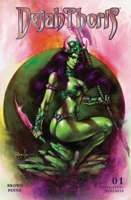 Dejah Thoris, Vol. 4 1W Incentive Lucio Parrillo Ultraviolet Virgin Variant