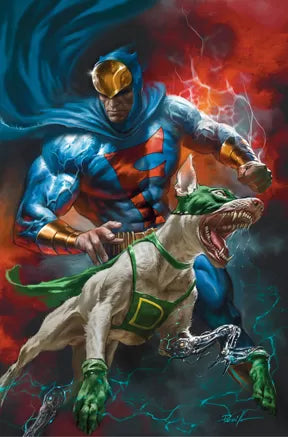 The Blue Falcon and Dynomutt #2I – Lucio Parrillo Virgin Incentive Variant (1:15)