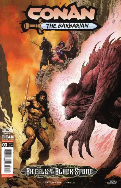 Conan the Barbarian: Battle of the Black Stone Part III: Quest into Darkness 3A Liam Sharp Regular