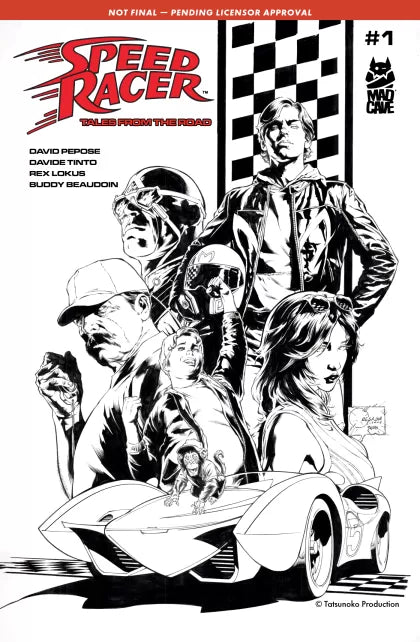 Speed Racer: Tales from the Road #1D – Joe Quesada Incentive Variant (1:10)