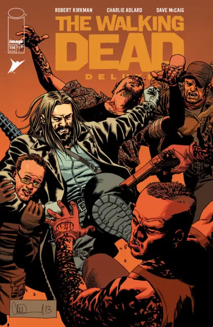The Walking Dead Deluxe #114B – Charlie Adlard Variant