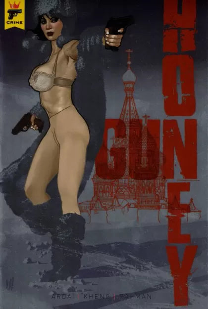 Gun Honey: Doubles Down #1I – Adam Hughes Foil Variant