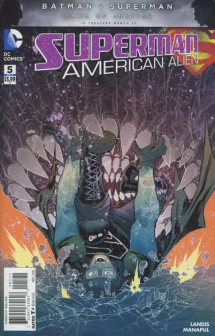 Superman: American Alien #5B – Incentive Francis Manapul Variant Cover