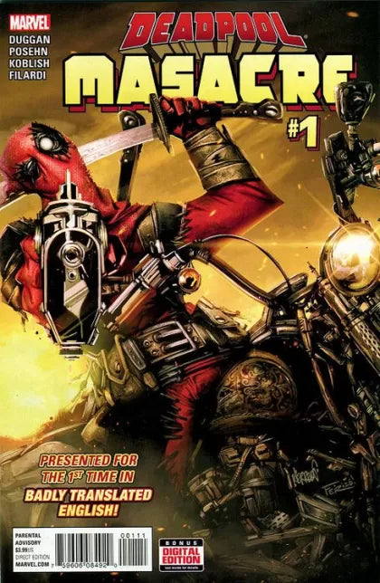 Deadpool: Masacre Spanish for Deadpool 1