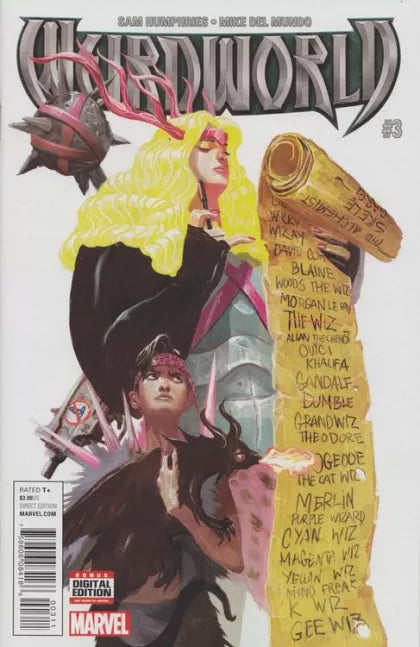 Weirdworld, Vol. 2 #3A – Regular Mike Del Mundo Cover