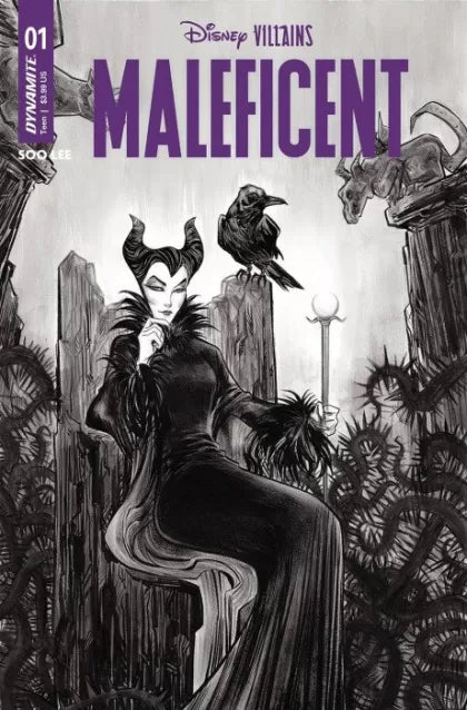 Disney Villains: Maleficent, Vol. 1 1AA Soo Lee Incentive B&W Variant