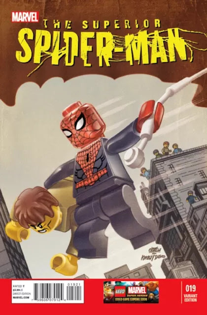 Superior Spider-Man, Vol. 1 #19B – Leonel Castellani Incentive LEGO Variant (1:25)