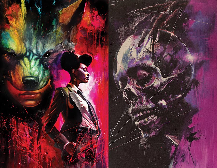 The Chamberlains 1F Rob Prior & Todd Skull Holofoil Flip Variant
